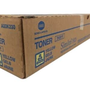 Konica Minolta A33K250 (TN321Y) Yellow Toner